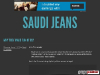 Saudi Jeans