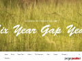 Six Year Gap Year