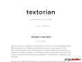 Textorian