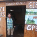 Dorothy, owner of Mainly Birch at the Yukon Camp