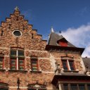 Old buildings in Bruges