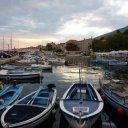 Boats-in-harbor-Bol-on-Brac-Island