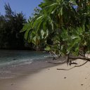 An incredible secluded beach on Oahu, Hawaii's most populated island