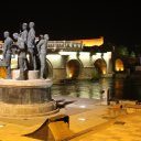 Monument, old Skopje