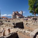 Ruins near lake Ohrid