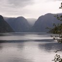 The-small-town-of-Flam-on-the-Aurlandsfjord