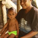 Anne at Belini Village in Kokoda