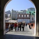 Leaving the Kremlin - looking out