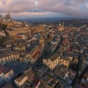 Ragusa Sicily from the Air