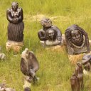 Roadside stone carvings, northern Swaziland