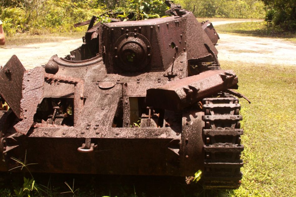 peleliu battlefield tours