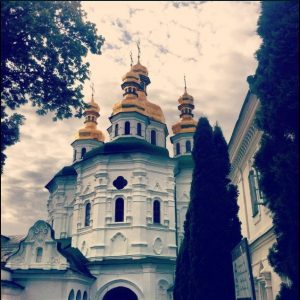 Cathedral in Pechersk Lavra