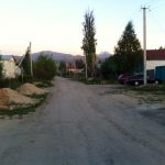 Typical Karakol street scene