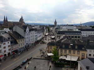 Trier's ancient market place and main street, dating back to pre-Roman days