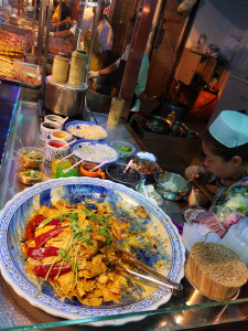 Food shops of Muslim quarter