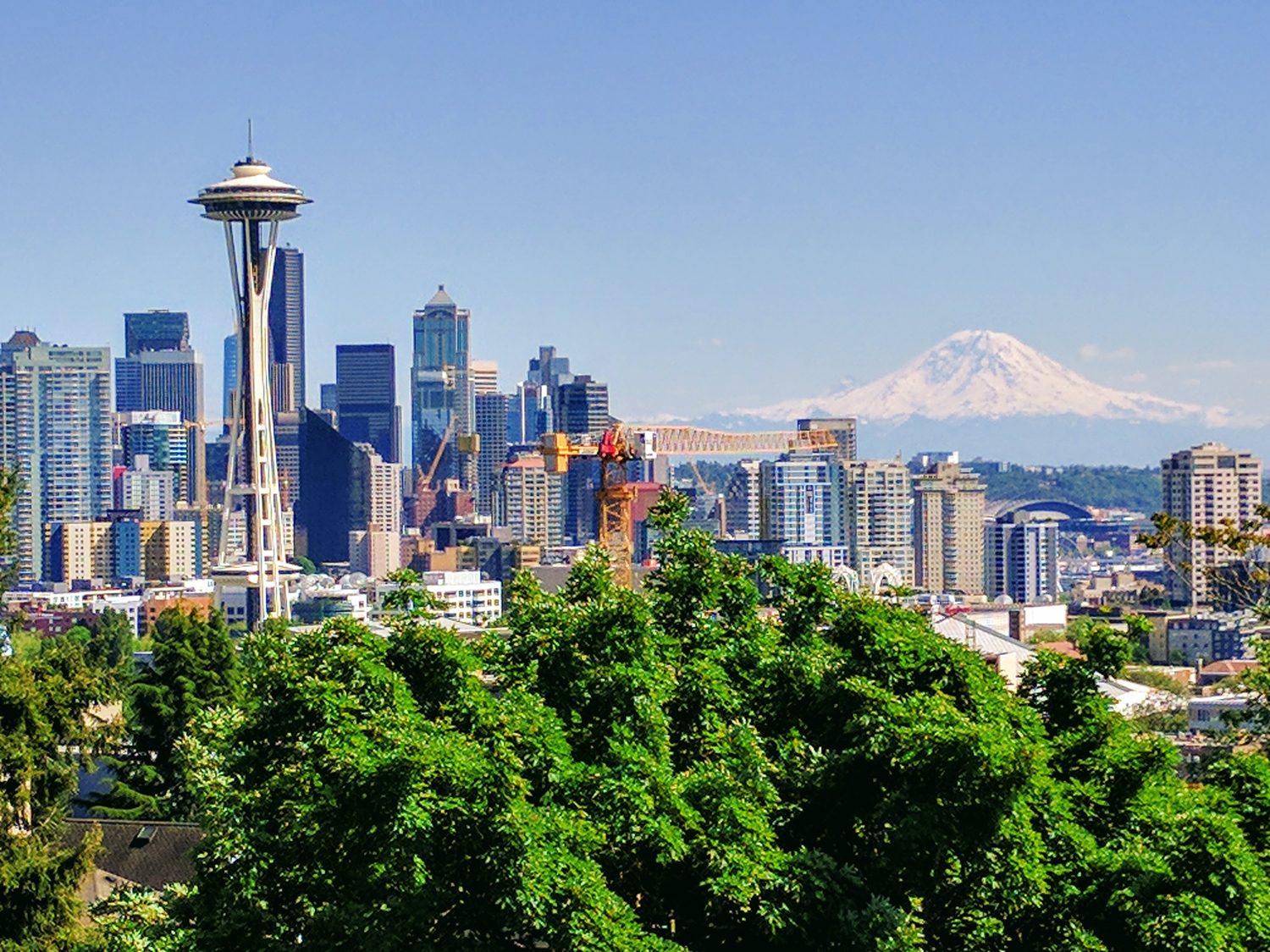 Kerry Park View Seattle Skyline