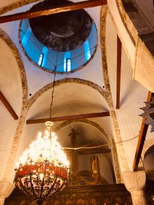 The dome of the church