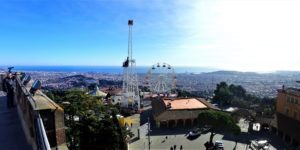 Tibidabo Church viewpoint